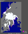 Arctic Sea Ice Extent April 2005 - Climate at SwenglishRantings.com