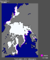 Arctic Sea Ice Extent Febuary 2003 - Climate at SwenglishRantings.com