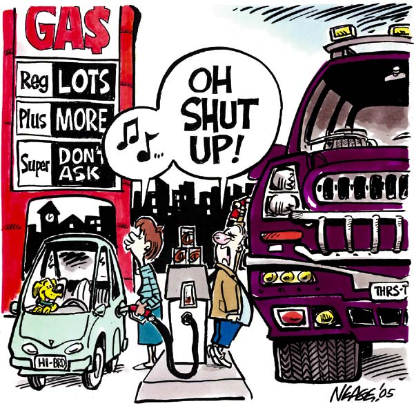 Gas In Cartoon
