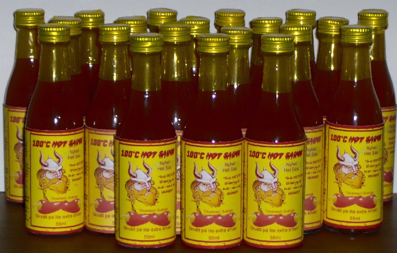 Big batch of hot sauce